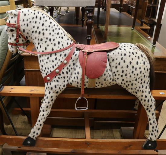 A rocking horse, H.115cm
